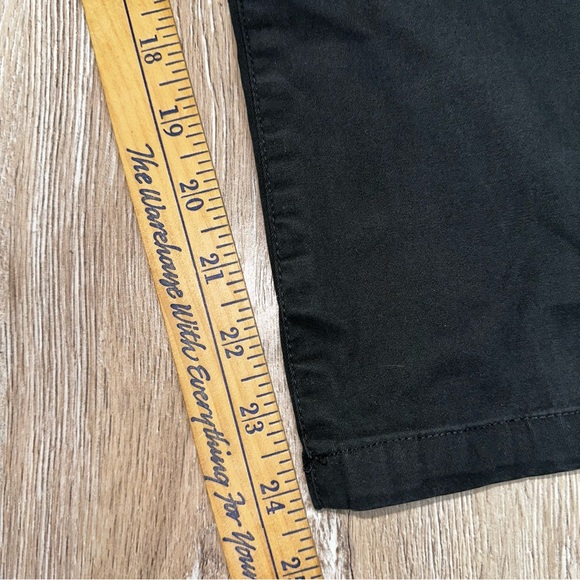 Polo Ralph Lauren Golf Womens Chino Pants Size 6 Black Flat Front Zipper Pockets - Picture 12 of 13